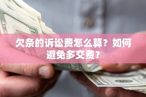 北京欠条的诉讼费怎么算？如何避免多交费？