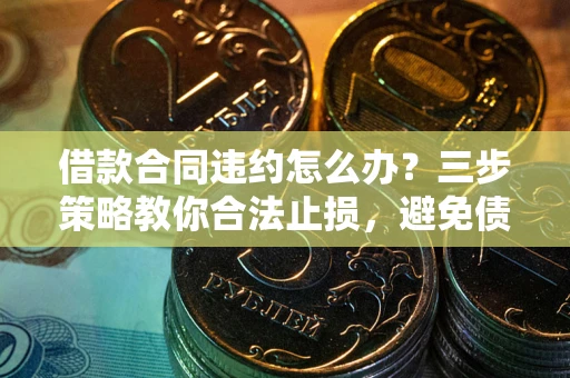 北京借款合同违约怎么办？三步策略教你合法止损，避免债务危机升级