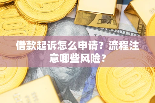 北京借款起诉怎么申请？流程注意哪些风险？